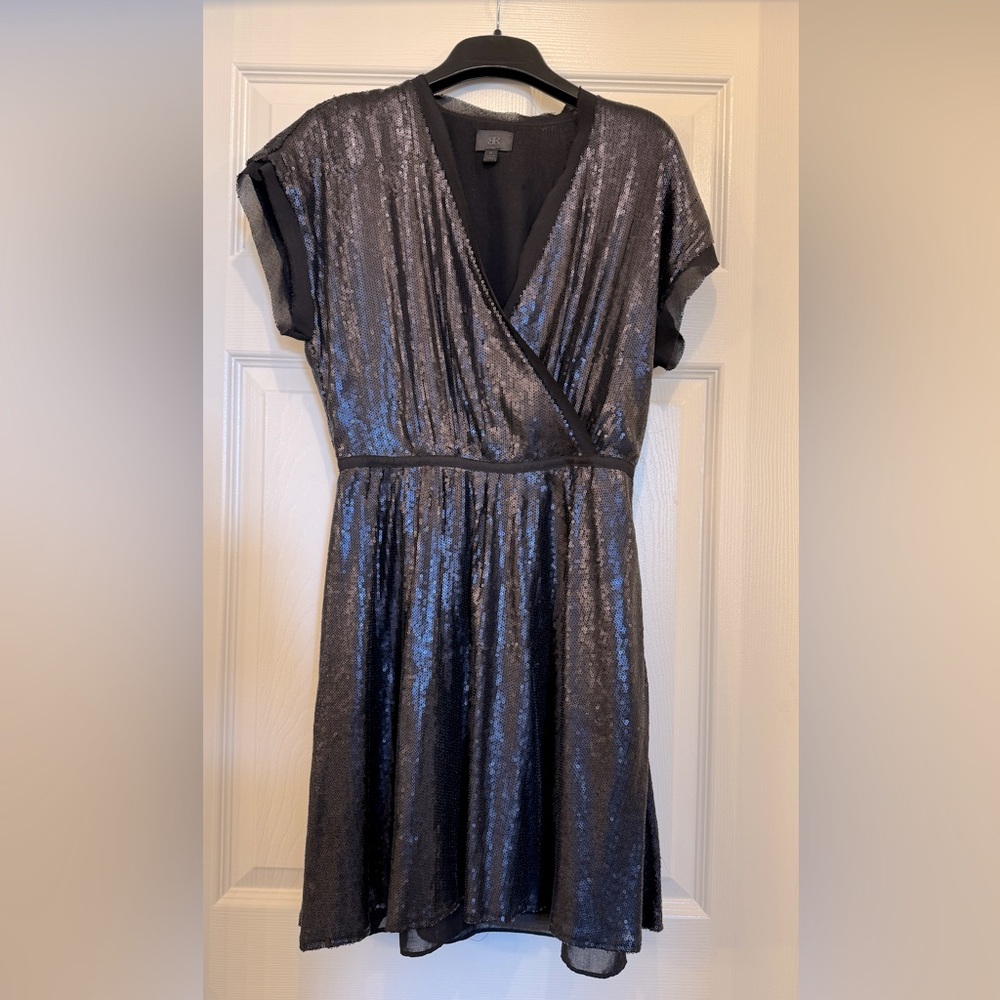 BR Black Sequin Dress